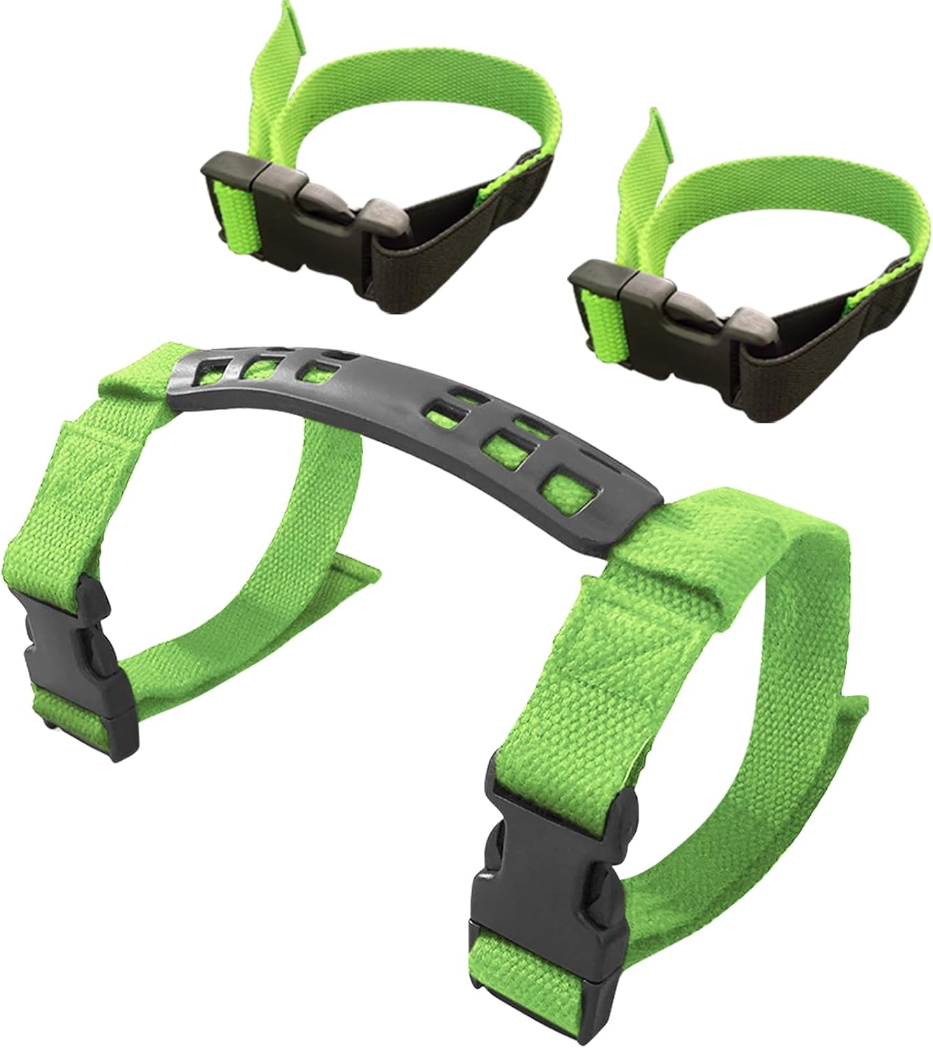 Easy Carry Straps Dog Fence, 2Pack (Black)