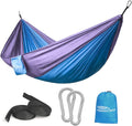 Forbidden Road Camping Hammock 400lbs Capacity Portable Hammock for Outside, Backyard, Travel, Backpacking, Beach
