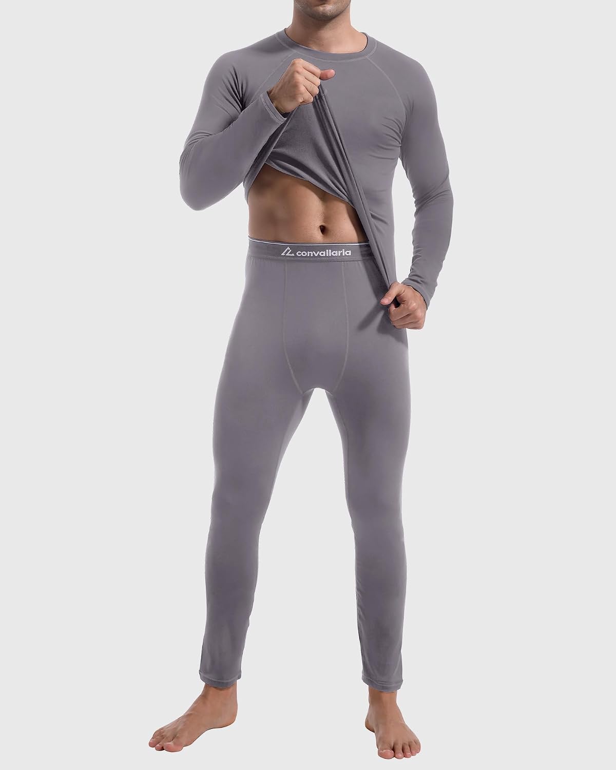 Mens Thermal Underwear Long Johns Base Layer Set Cold Weather 1/2/3 Pack