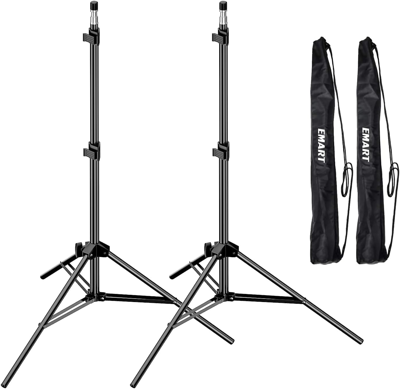 EMART 7Ft Light Stand for Photography, Speedlight, Flash, Softbox-2 Pack