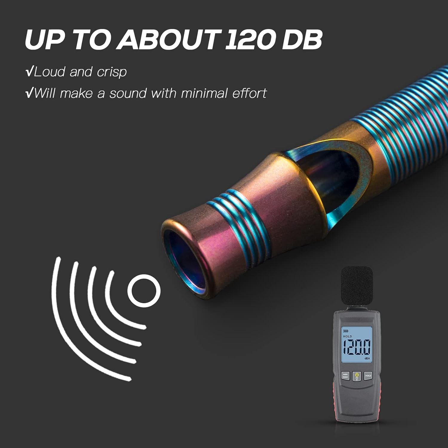 TISUR Titanium Emergency Whistle,Dog Whistle