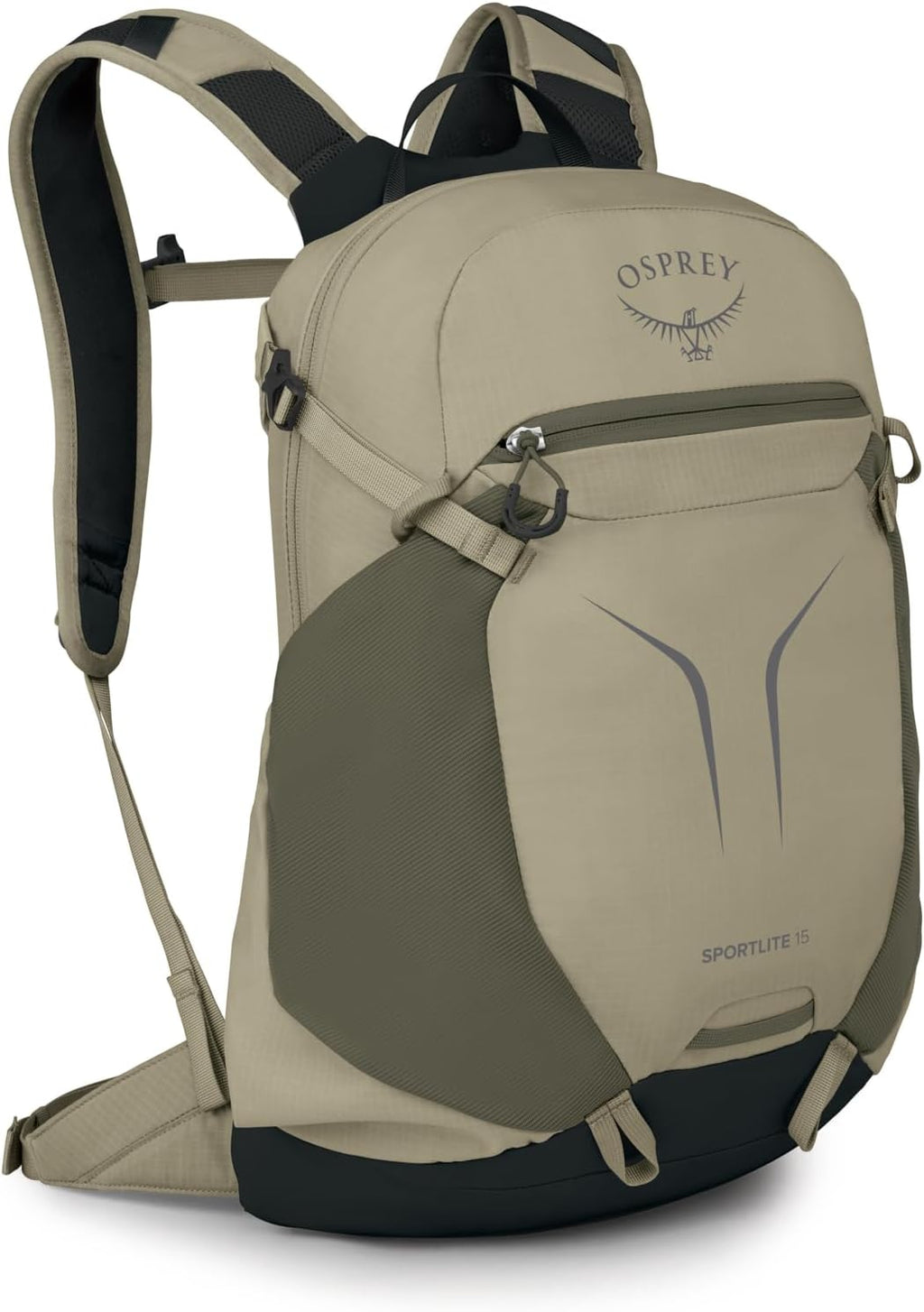 Osprey Sportlite 15L Lightweight Hiking Backpack, Tan OS