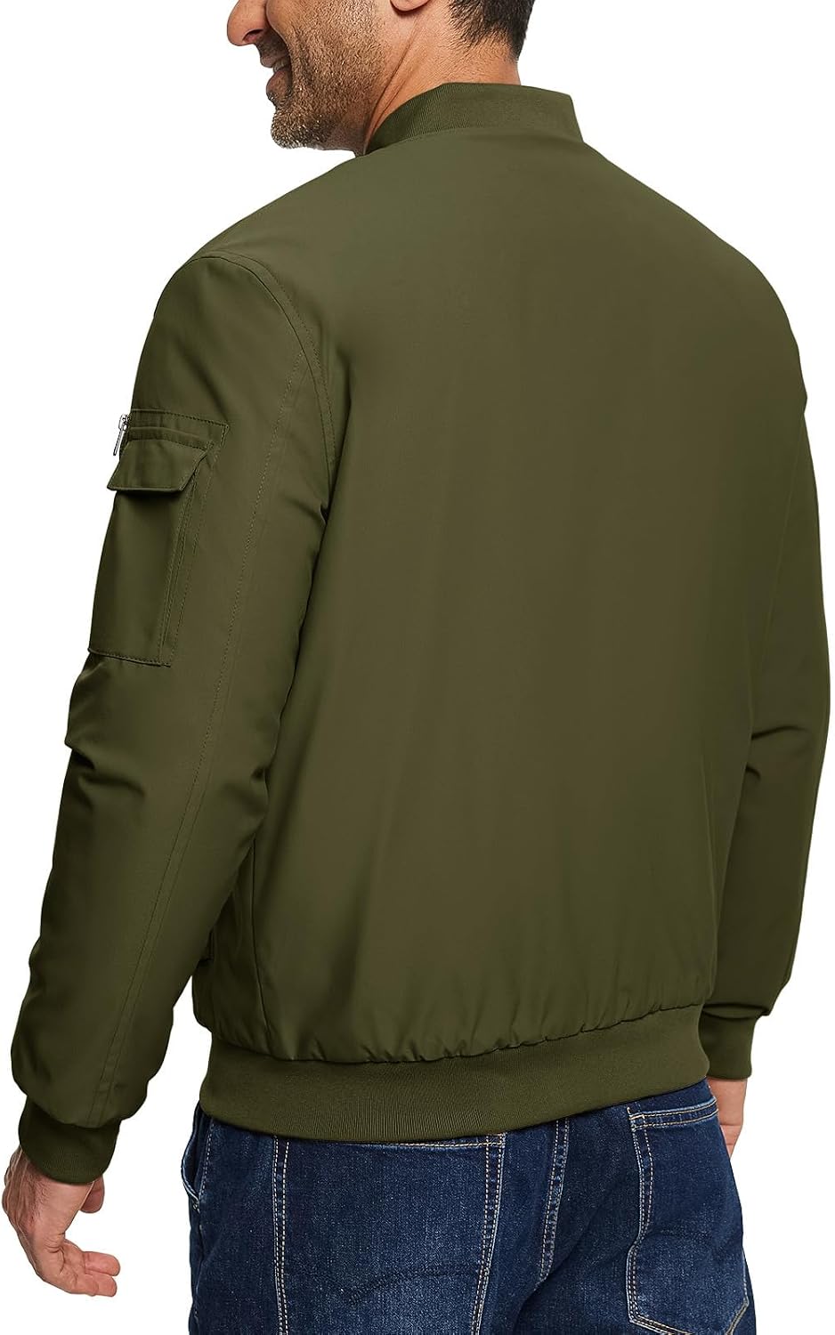 TBMPOY Men's Winter Bomber Jacket Fall Casual Windbreaker Softshell Jackets