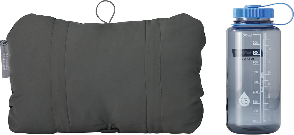 Therm-a-Rest Compressible Cinch Camping and Backpacking Pillow, Regular - 14 x 18 Inch, Outerspace