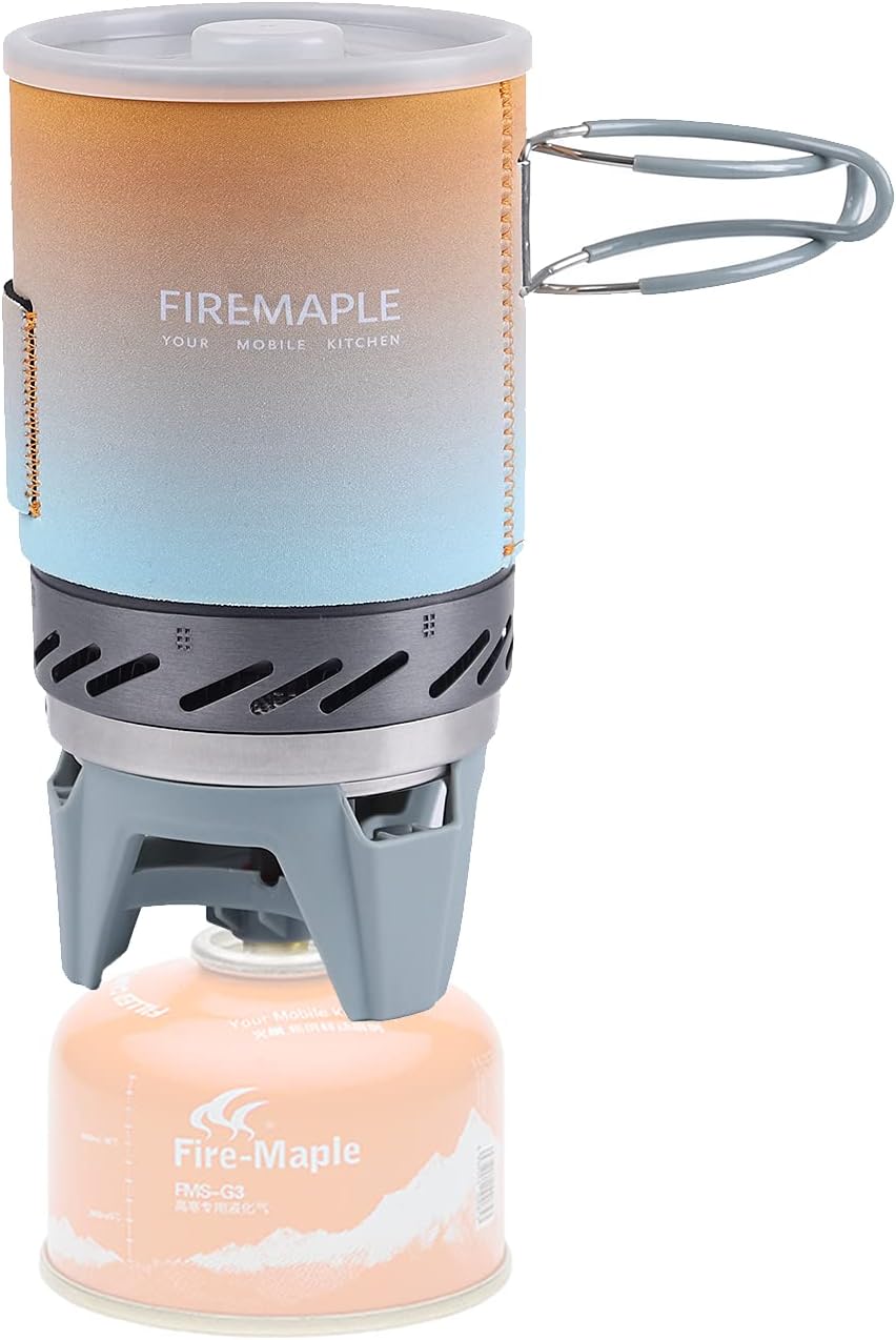 Fire-Maple Fixed Star 1 Backpacking and Camping Stove System, Multi 18oz