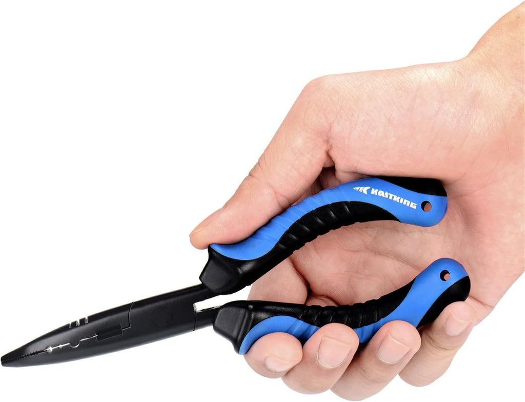 KastKing Intimidator Fishing Pliers, Saltwater Resistant Fishing Gear