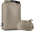 Travel Laundry Bag, Pump-Free Vacuum Compression Dirty Clothes Bag for Suitcases, Medium Waterproof Wet Dry Bag, Space Saver Reusable Laundry Bag for Cruise Essentials, Road Trip & Dorm, Grey
