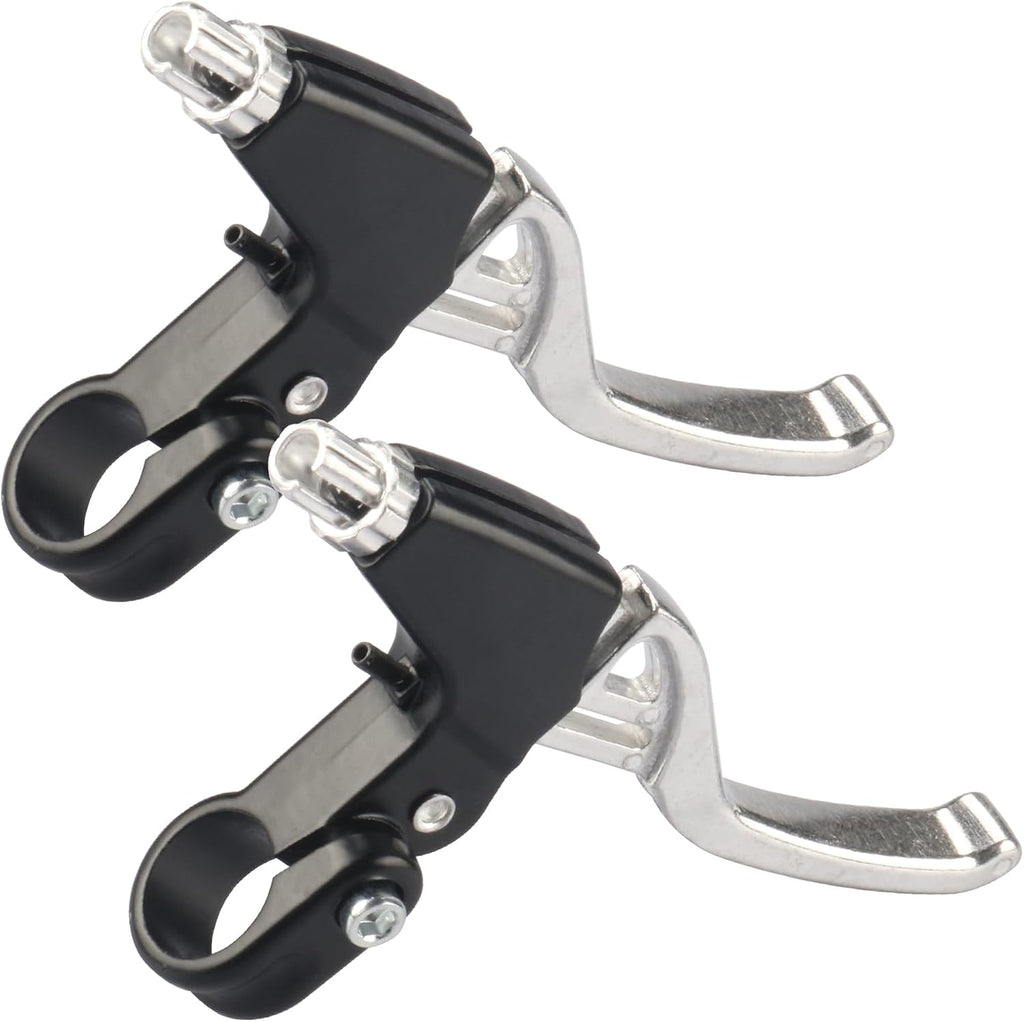 Gashwer V-Type Bike Brakes Set, Complete Universal Bike Front and Rear MTB Bicycle Brake, Inner and Outer Callipers Cables Lever Kit with Multi-Tool Wrenches Black