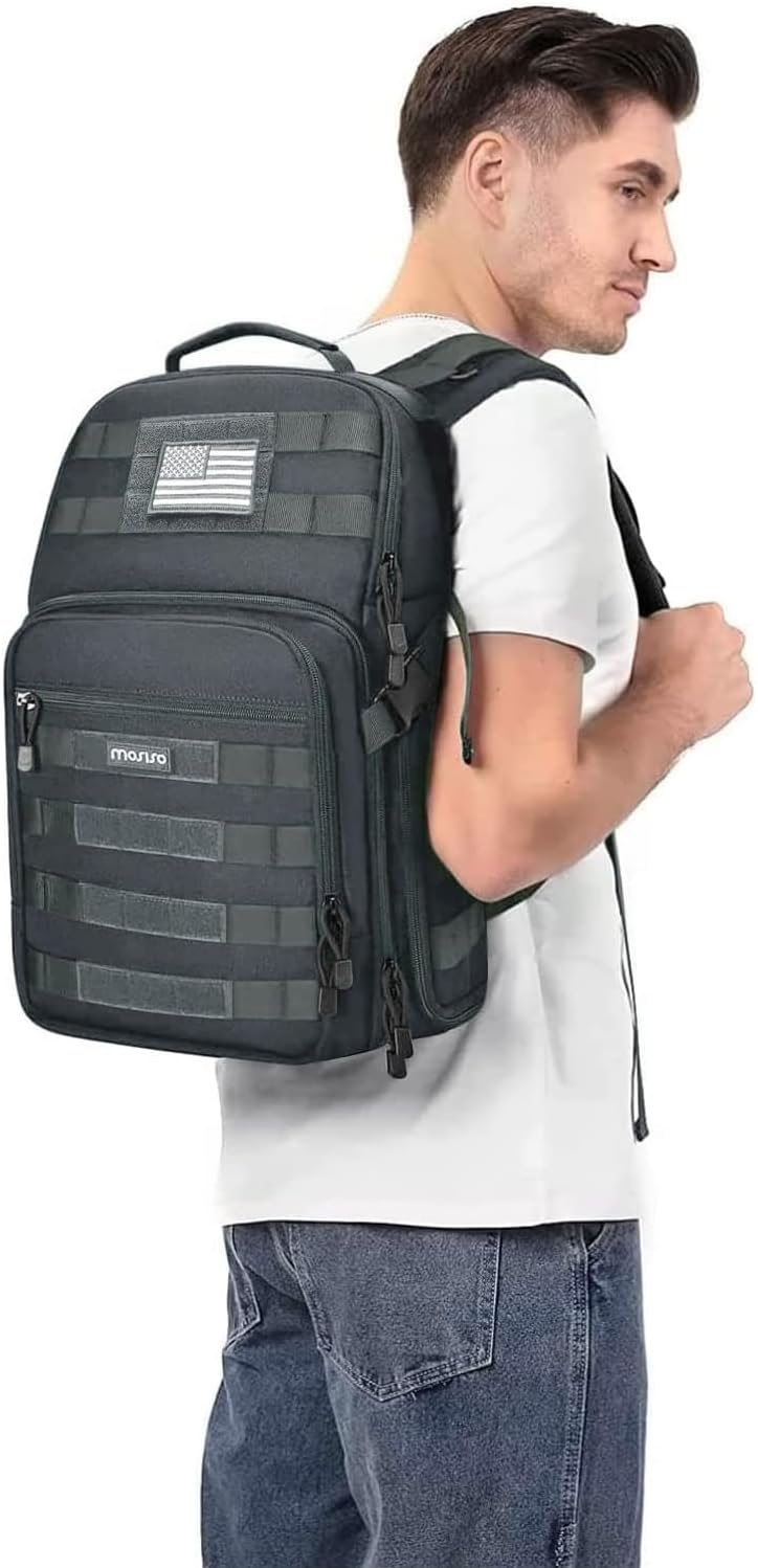 MOSISO Camera Backpack, DSLR/SLR/Mirrorless Tactical Camera Bag Case
