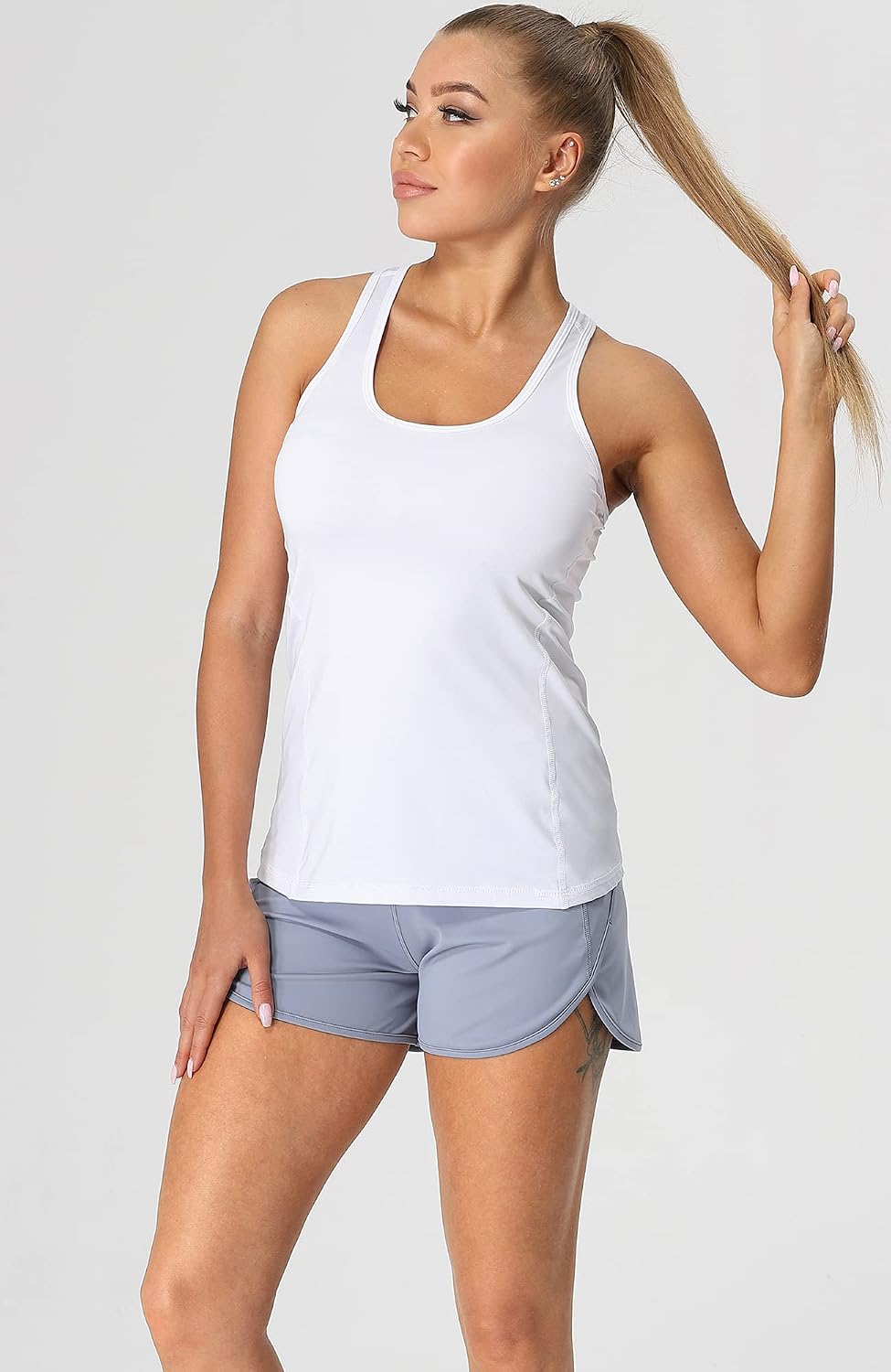 icyzone 3 Pack Women's Racerback Workout Tank Tops