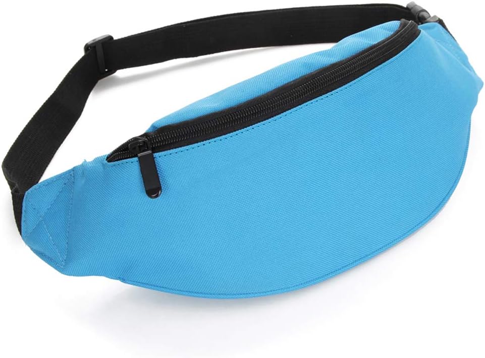 Crossbody Fanny Pack for Men&Women,Large Waist Bag & Hip Bum Bag with Adjustable Strap for Outdoors Workout Traveling Casual Running Hiking Cycling