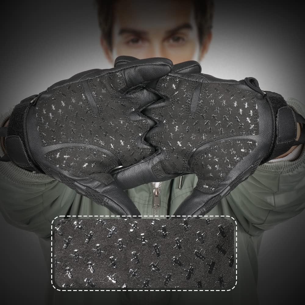 WTACTFUL Tactical Gloves Men Women, Touchscreen Reinforced Palm