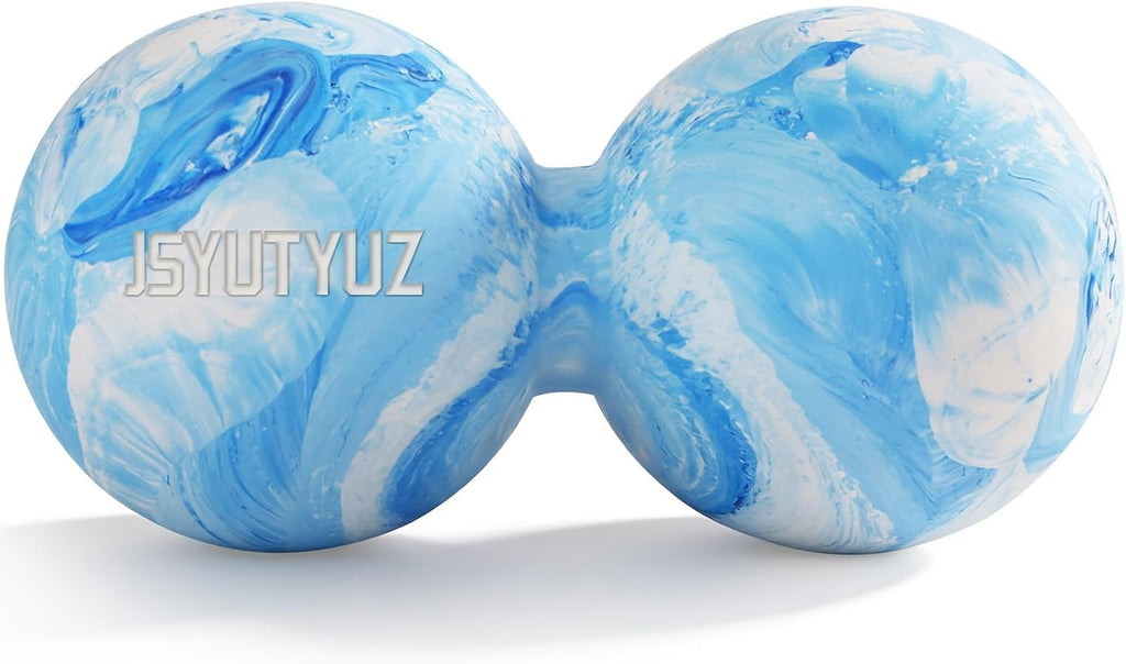 Lacrosse Massage Balls for Myofascial Release,Blue and Blue