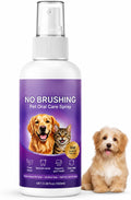 Wanban No Brushing Pet Oral Care Spray, Breath Freshener & Teeth Cleaning Spray for Dogs & Cats, Gentle Daily Oral Care for Pets