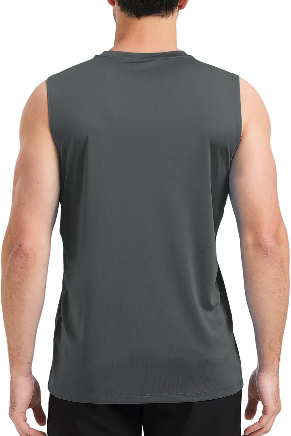 Men's Sleeveless UPF 50+ Swim Shirts Quick Dry UV Workout Tank Top