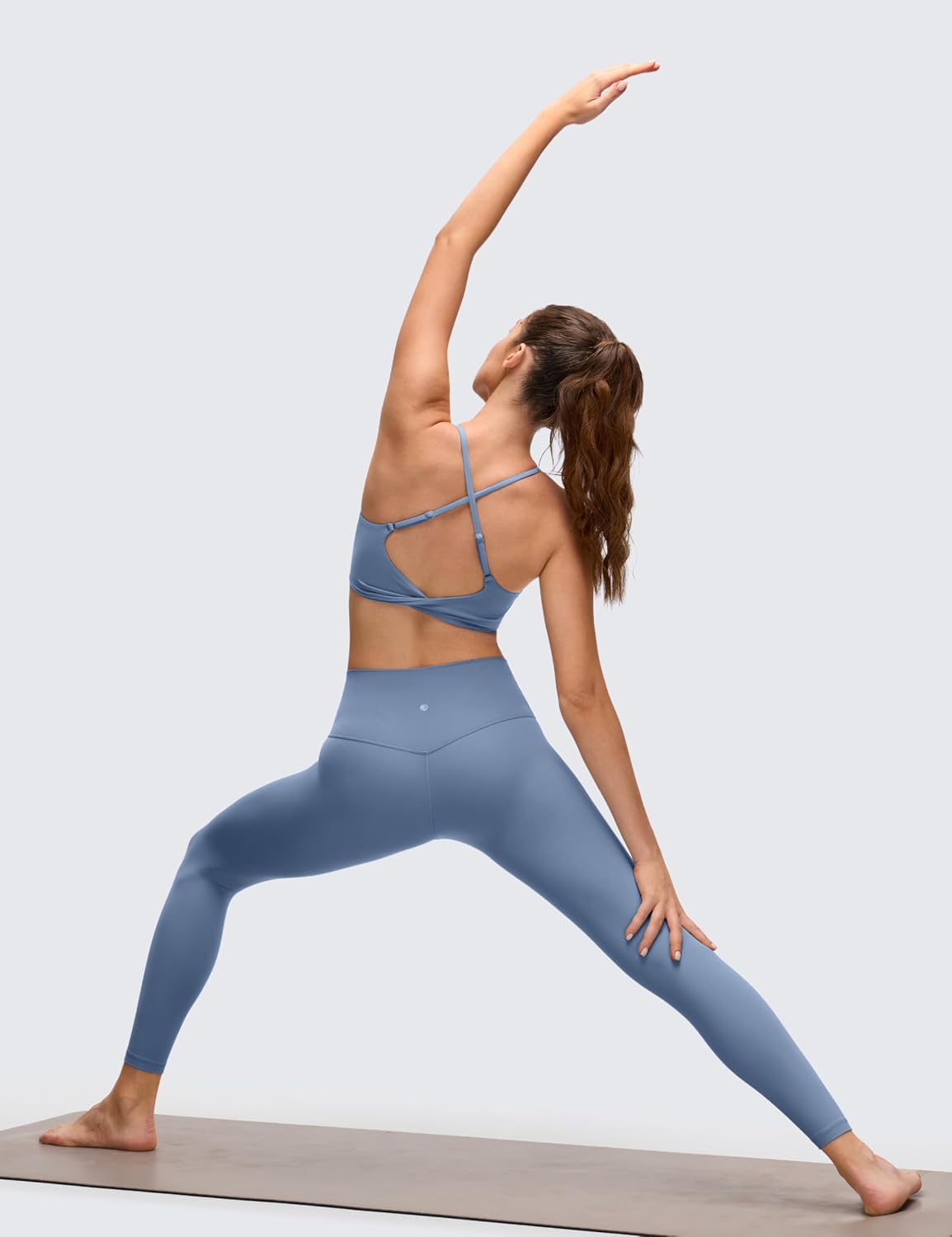 CRZ YOGA Butterluxe Twist Back Sports Bras