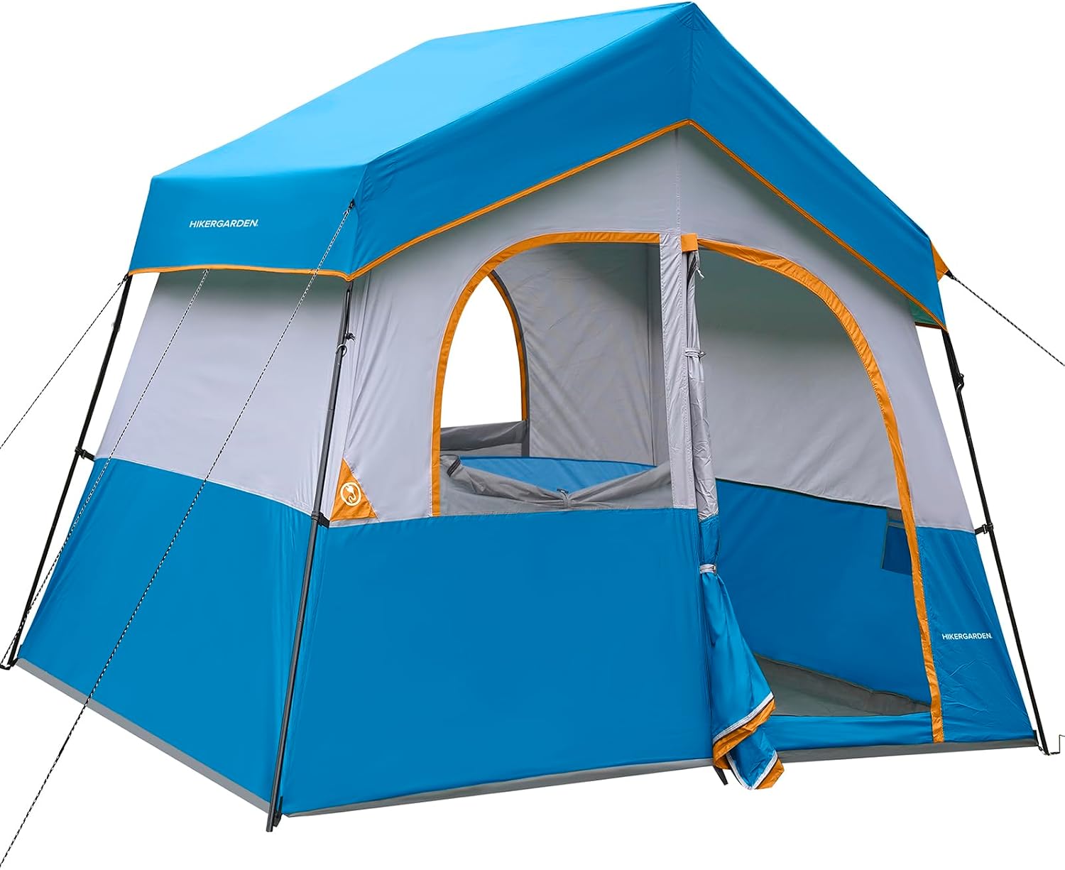 HIKERGARDEN 6-8 Person Tent for Camping Family Outdoor Cabin Tent