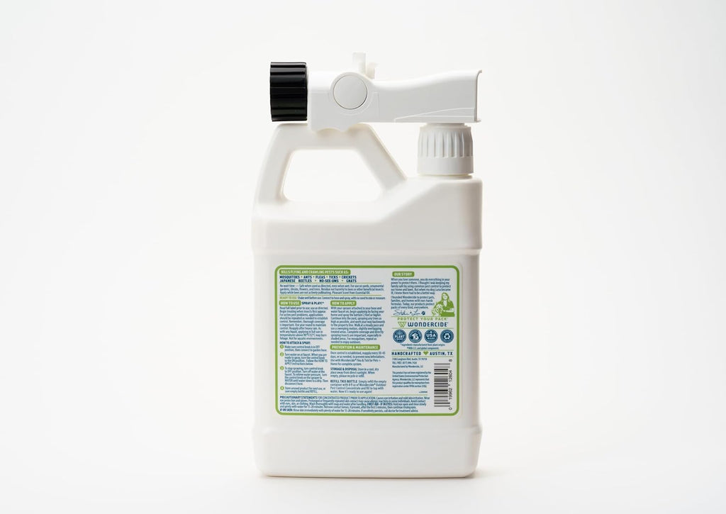 Wondercide - Outdoor Pest Control Spray with Natural Essential Oils - 32 oz
