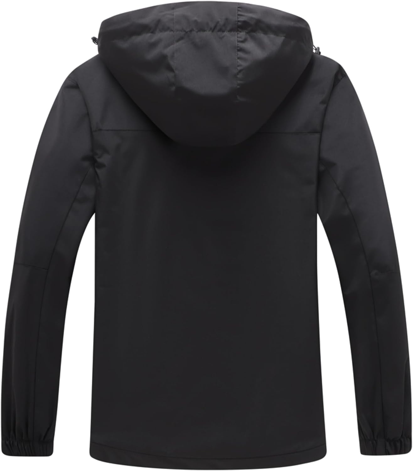 GIISAM Rain Jacket for Men, Mens Waterproof Raincoat Lightweight Rain Jackets Outdoor Rain Coat Windbreaker with Hood