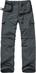 linlon Boy Scout Pants Hiking Mens Convertible Zip Off Safari Fishing