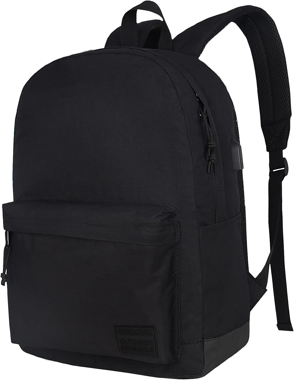 SUPACOOL Large Laptop Backpack with USB Charging Port for Men and Women