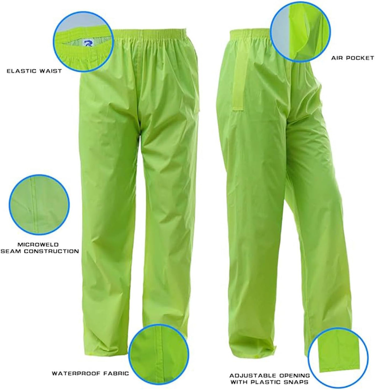 Rain Suits for Men Women Waterproof Work Lightweight Rainwear Rain Coat Rain Gear