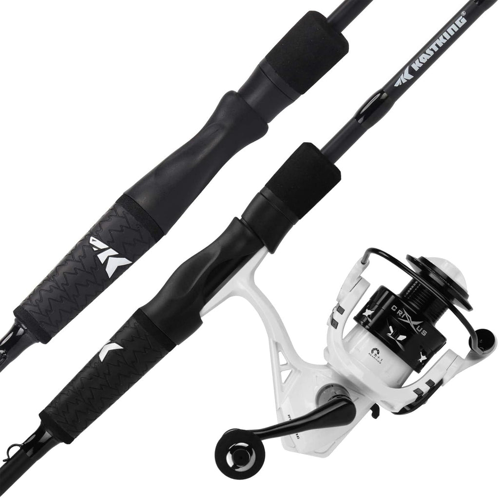 KastKing Crixus Baitcaster & Spinning Fishing Rod and Reel Combo