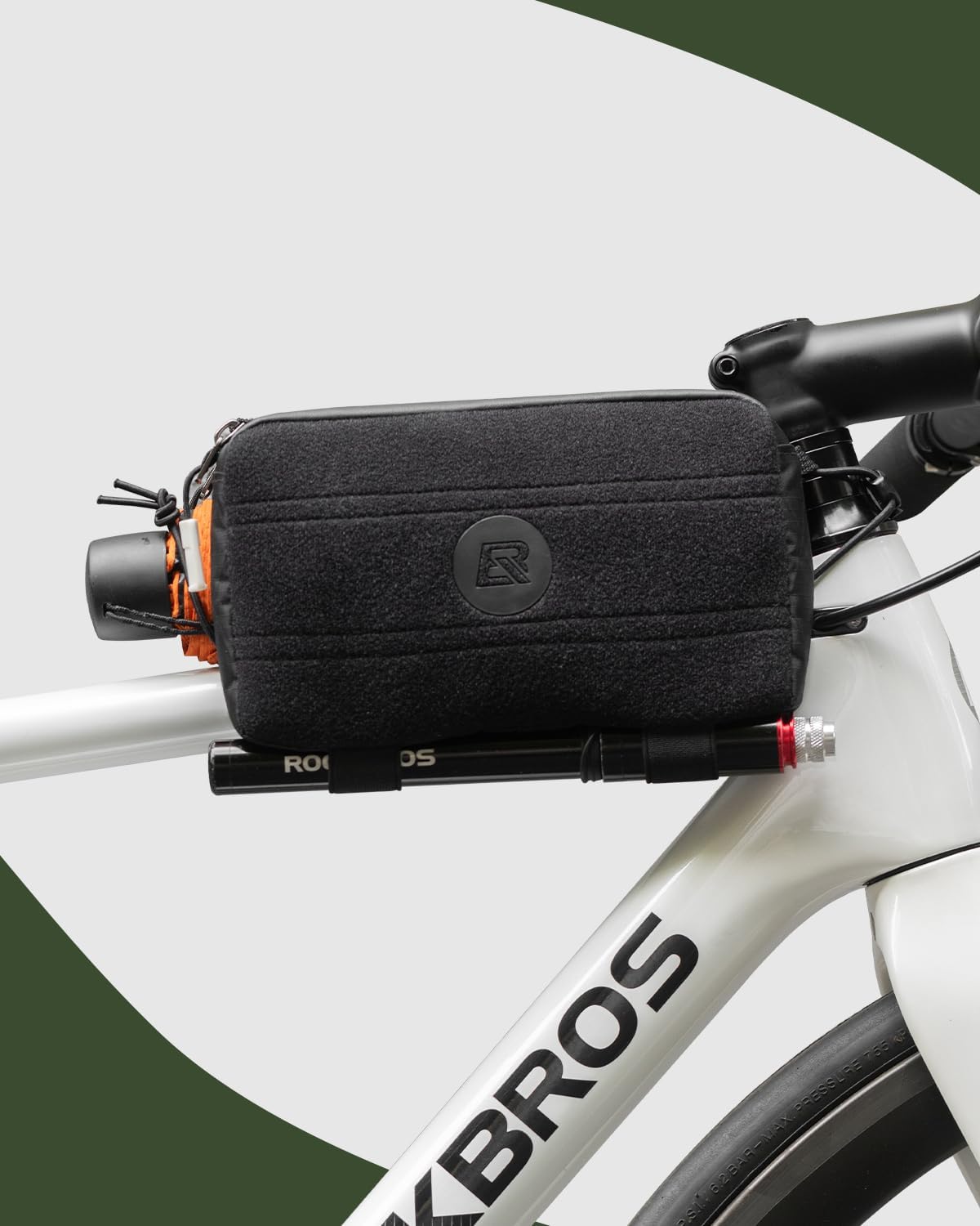ROCKBROS Top Tube Bike Bag 1L Quick Release with Shoulder Strap