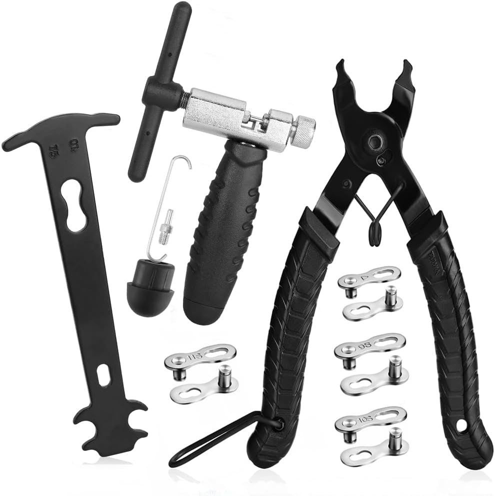 Professional Bike Chain Tool, Bicycle Chain Tool Repair Kit for 6-12 Speed and Single Speed Chain