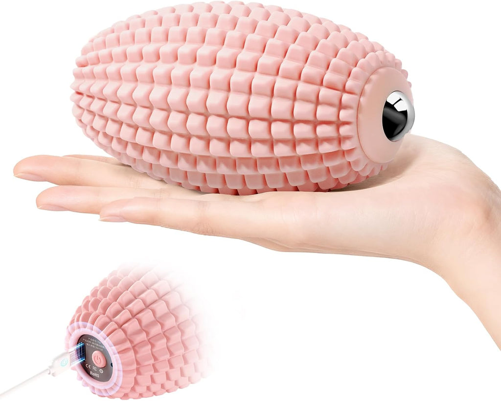 Vibrating Massage Ball with Rolling Head for Plantar Fasciitis