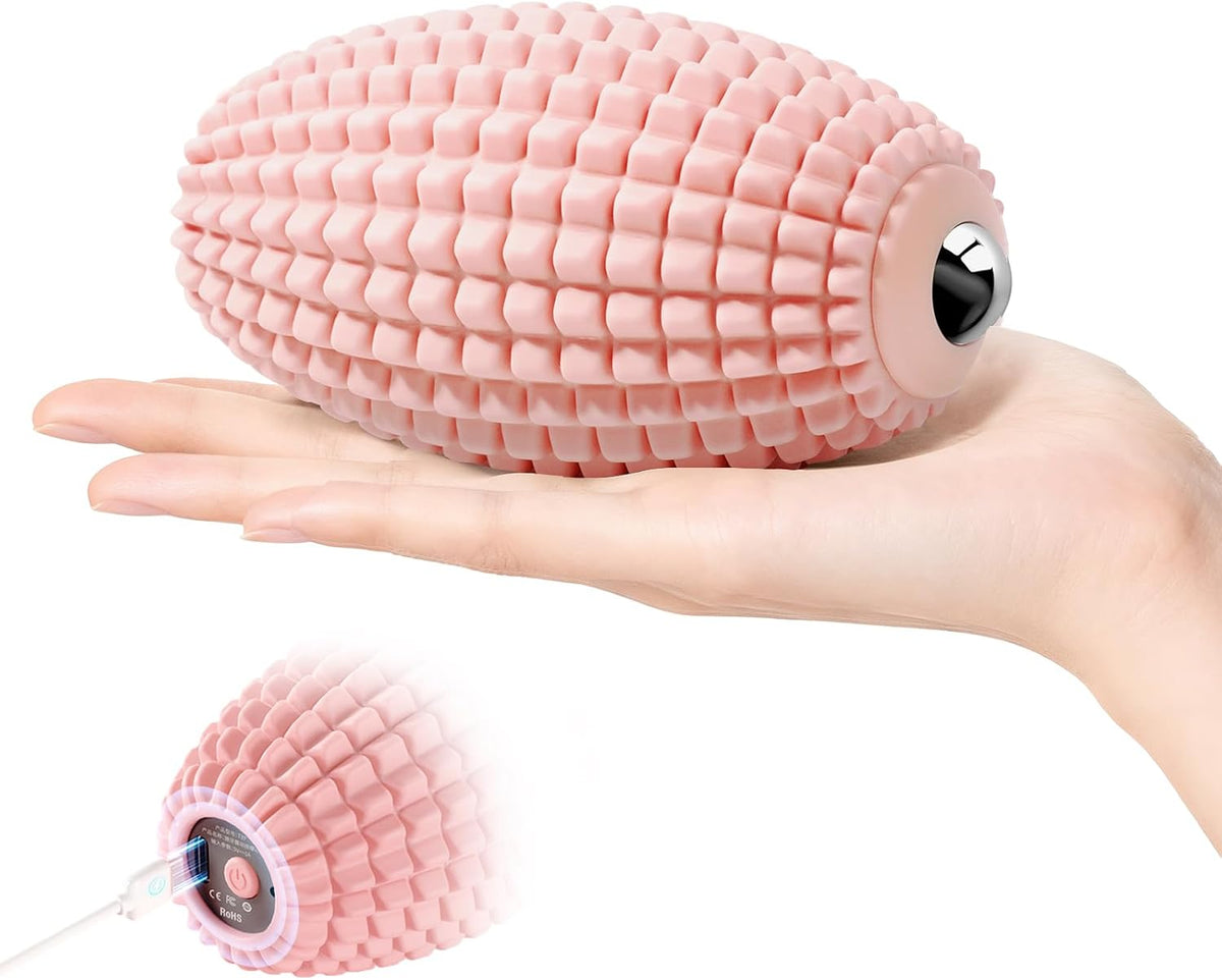 Vibrating Massage Ball with Rolling Head for Plantar Fasciitis