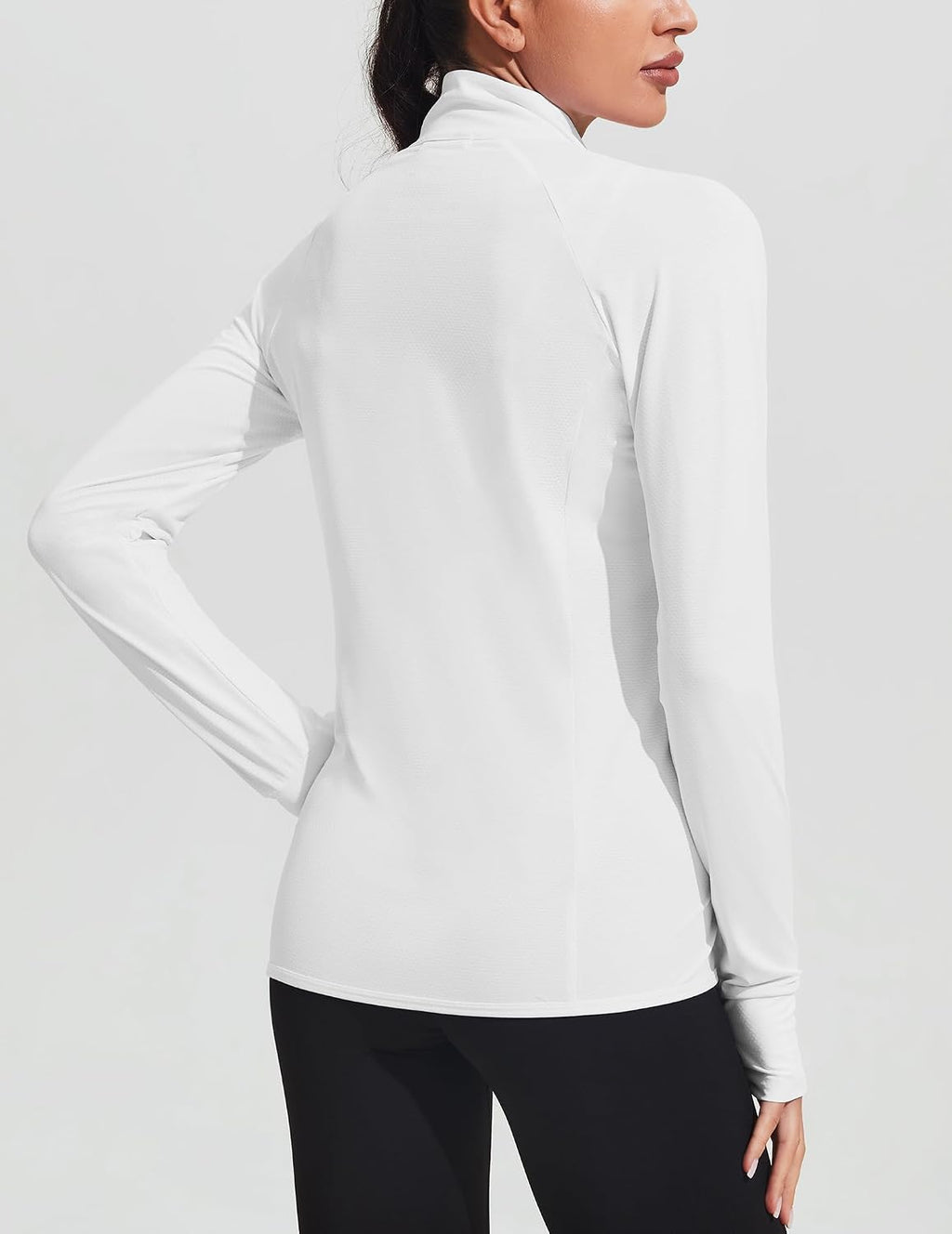 COOrun Women's UPF 50+ Jackets Sun Protection Golf Athletic Jackets Lightweight Full Zip Long Sleeve Shirts with Pockets