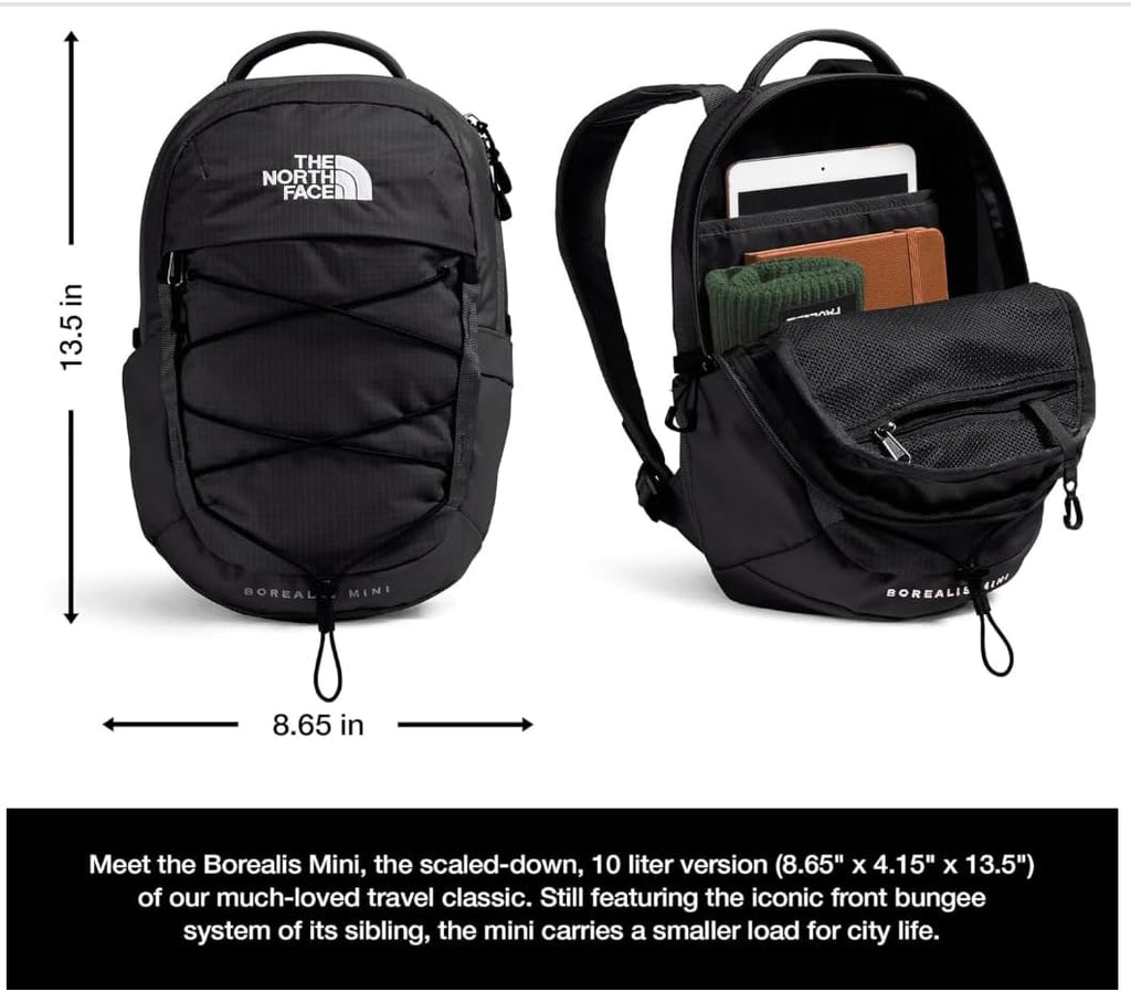 The North Face Borealis Mini Backpack, TNF Black/TNF Black-NPF, One Size