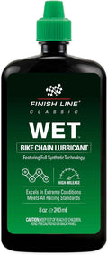 Finish Line Wet Bike Chain Lubricant 8 fl oz