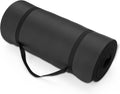 Amazon Basics Extra Thick Exercise Yoga Mat with Carrying Strap