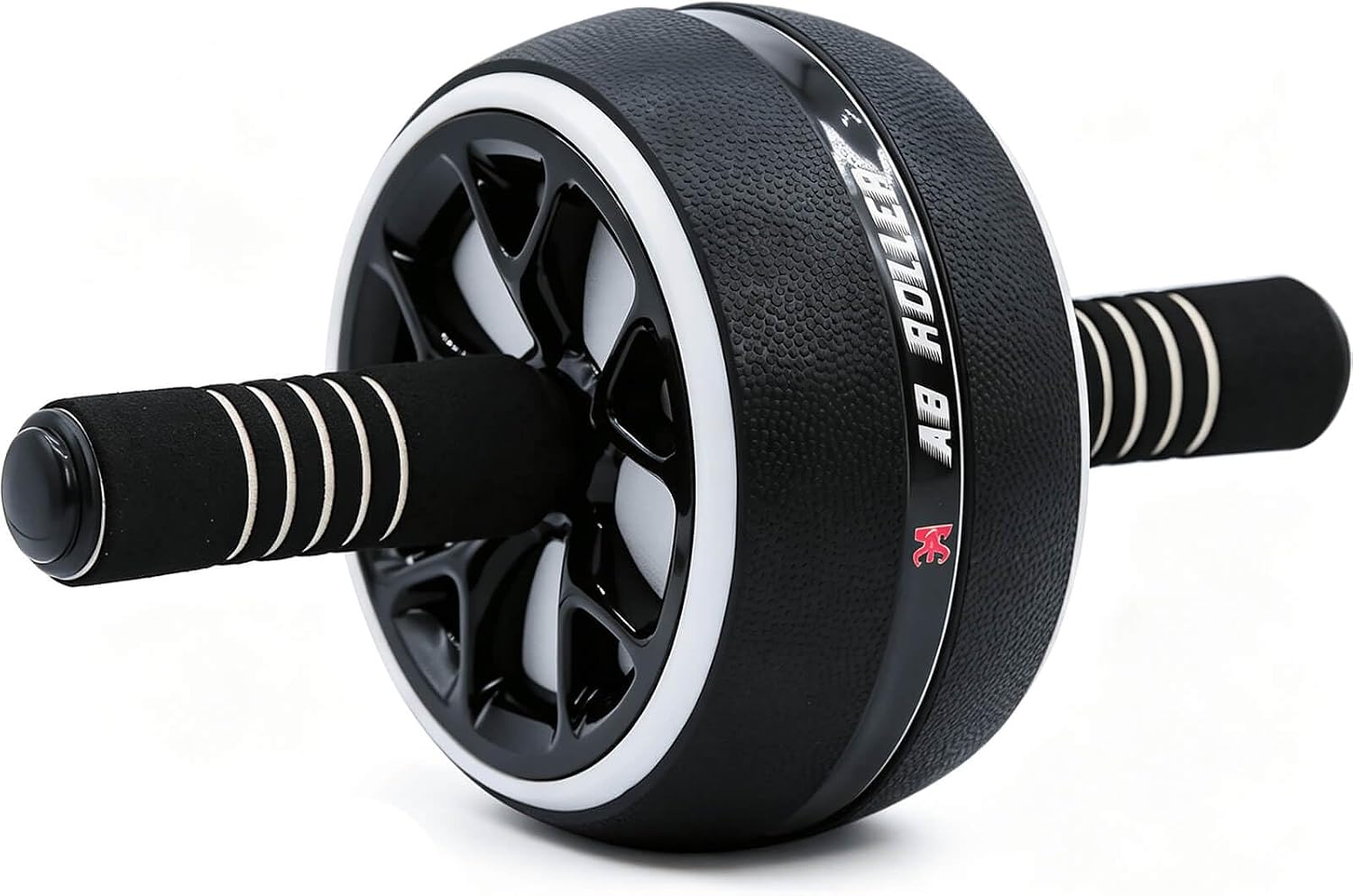 AB Wheel Roller, Exercise Abdominal Wheel Fitness for Gym & Home, Work-out Strength-Training Equipment with Knee Pad