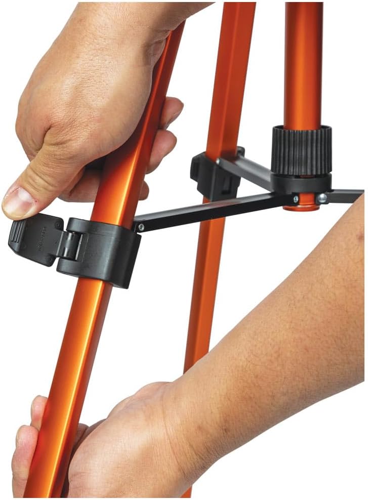 Klein Tools 69345 Tripod, Flexible Tripod with Mount, Lightweight Aluminum, Compatible with Klein Tools Laser Levels and other Products