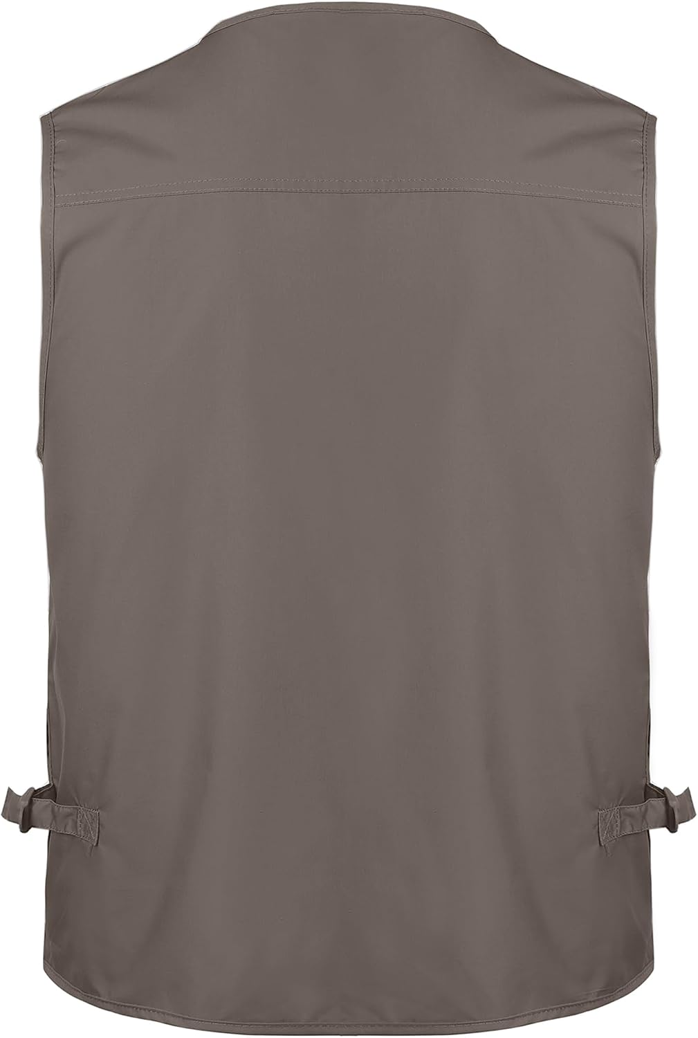 Flygo Men's Fishing Vest Utility Lightweight Outdoor Travel Safari Photo Cargo Vest with 16 Pockets