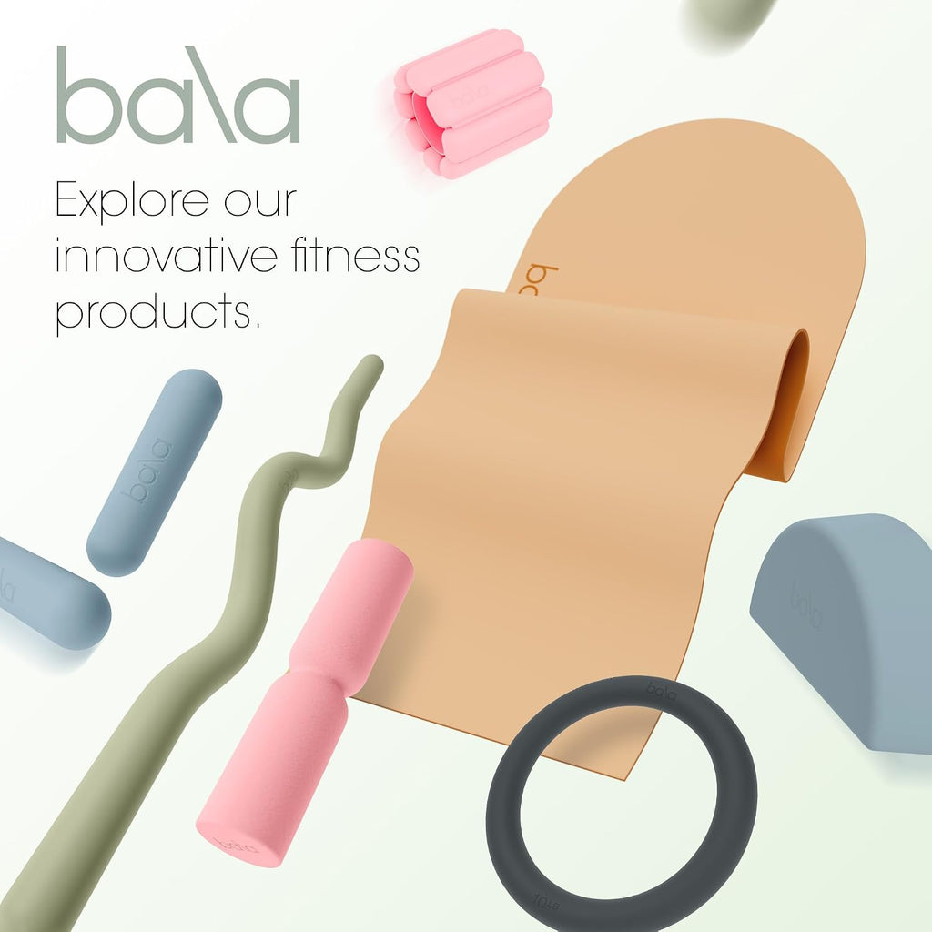 Bala Bangles Wrist & Ankle Weights for Women & Men, Home Gym Equipment