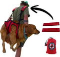 Fido Pro Airlift Original V2 Dog Carrier Sling | Light-Weight Dog Sling Now More Comfortable | for Injured, Sick, or Old Dogs | New Improved Shoulder Padding Now Included | Large (45–70 lbs)
