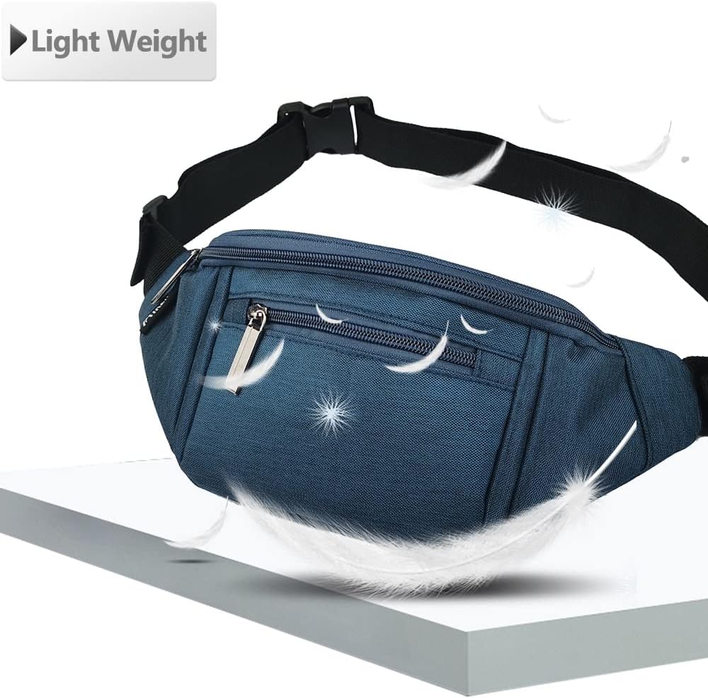 AIKENDO Fanny Pack for Men Women, Crossbody Waist Bag Pack Phone Bag