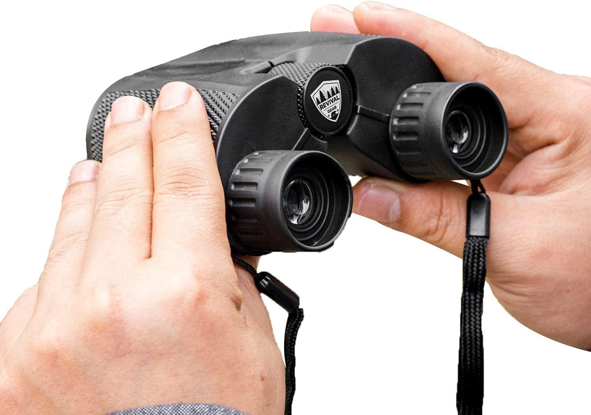 E Tronic Edge Binoculars for Adults - Professional for Bird Watching, Hunting, Hiking & Travel - Compact for Men and Women - Strap and Case Included
