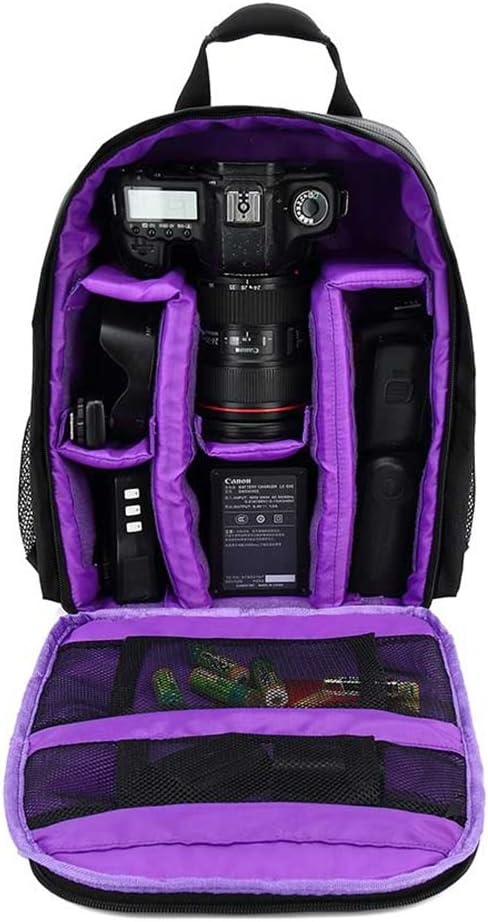 Docooler Camera Backpack Waterproof Shockproof Camping Bag Small Dslr Camera Bag Travel Rucksack Camera Bag For Canon Dslr Sony