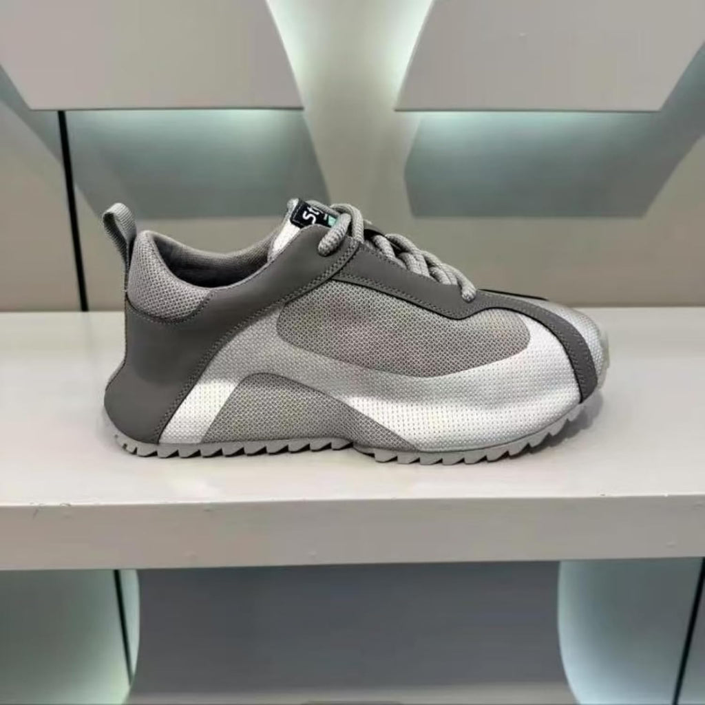 Men's Fashion Sports Running Shoes with Laces - Non-Slip Outdoor Fitness Sneakers for Teenagers - All-Season Versatile Athletic Footwear for Active Lifestyle