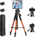 JOILCAN 67" Phone iPad Tripod, Professional Camera Tripod