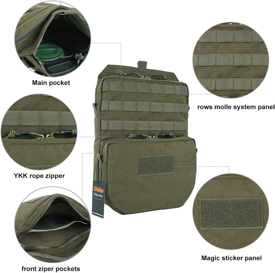 EXCELLENT ELITE SPANKER Tactical MOLLE Hydration Pack for 3L Water Bladder