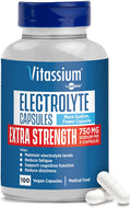 Vitassium Salt Pills Plus Strength For POTS Scientifically Formulated 100ct