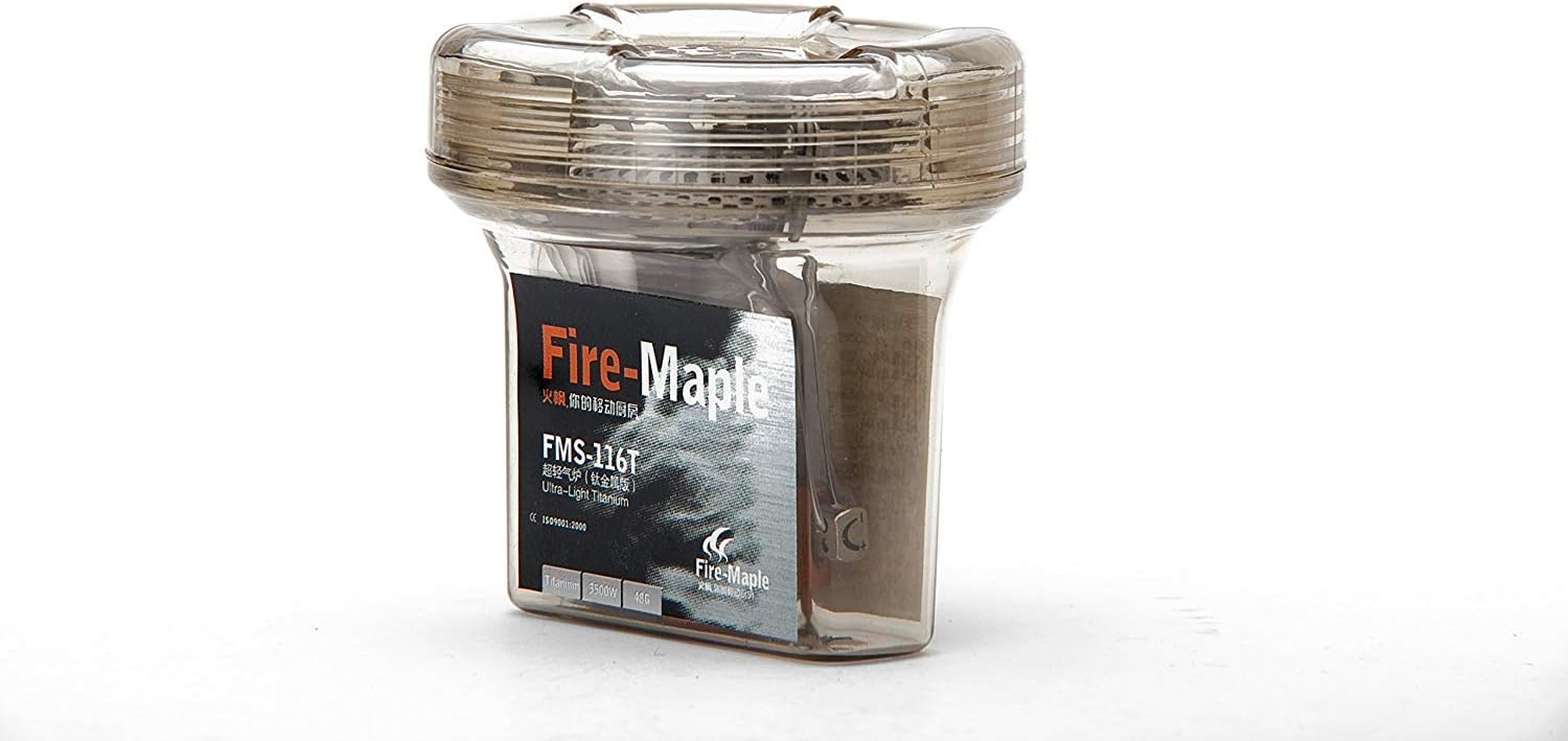 Fire-Maple FMS-116T Portable Stove Ultra Light Titanium Backpacking Stove
