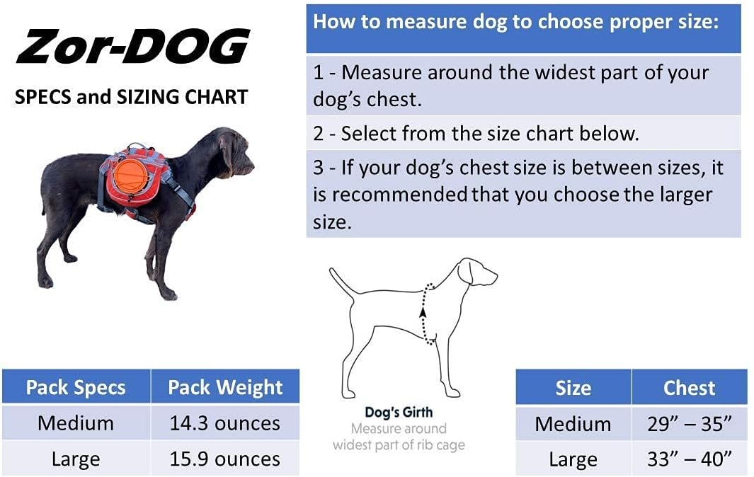 Saddlebag Back Pack & Harness Combo for Dogs 30-100+ lbs. Perfect for Travel, Trail Hiking, & Camping. Reflective, Lightweight, & Comfortable. Comes with Two Collapsible Bowls (Large, Blue)