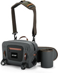 Goture Waterproof Fishing Waist Pack, IPX8 840D TPU Large Tackle Bag